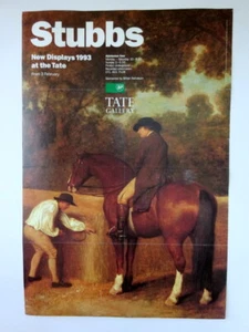 Stubbs Kunstausstellung Poster Tate Gallery "New Displays 1993" - Bild 1 von 4