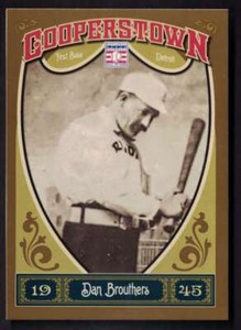 2013 Panini Cooperstown #13 Dan Brouthers - Detroit Wolverines