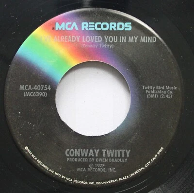 Country 45 Conway Twitty - Ive Already Loved You In My Mind / Ive Changed My Min - Image 1 of 2