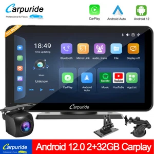 Carpuride Apple CarPlay 7 pollici Android 12.0 Autordio Bluetooth Mit bildschirm - Foto 1 di 15