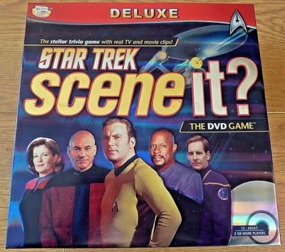 Star Trek Scene It Deluxe DVD Board Game Complete - Image 1 of 4