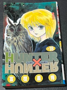 Erstdruck HUNTER×HUNTER Comic Vol.18 Japanese Manga Comic JUNP Japan Seller Rare - Bild 1 von 5