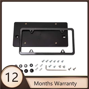 Rear License Plate Mount Tag Bracket for AUDI A4 S4 2013-2024 + Screws Brand New - Picture 1 of 4