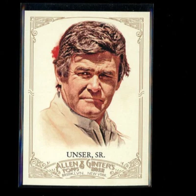 AL UNSER SR 2012 TOPPS ALLEN & GINTER #237 - Image 1 of 2