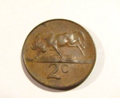 South Africa 1967 2 Cents Coin - Image 1 of 4
