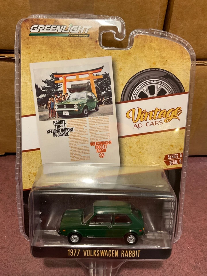 Greenlight 复古广告车 1977 年大众兔子   — 第 1/1 张图片
