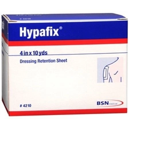 Hypafix Dressing Retention Tape 4" x 10yd 24/Case (4210) BRAND NEW! - Image 1 of 1