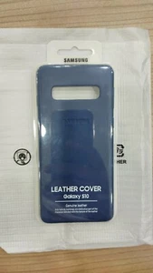 Original Samsung S10 Leather Back Case EF-VG973 - Picture 1 of 5