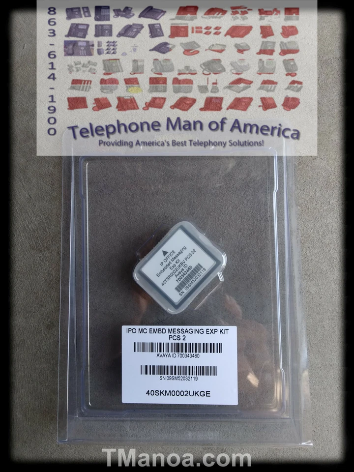 Avaya IP Office 406V2/500 V1 Embedded VoiceMail Voice Mail Messaging 700343460 - Image 1 of 1
