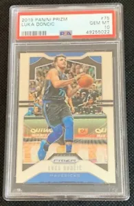 2019-20 PANINI PRIZM #75 LUKA DONCIC 💎PSA 10 GEM MINT💎 MENGE VERFÜGBAR! - Bild 1 von 2