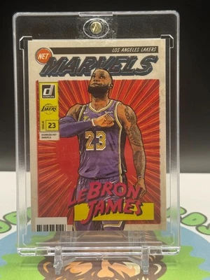 Donruss LeBron James Net Marvels #19 2019 - Imagem 1 de 2