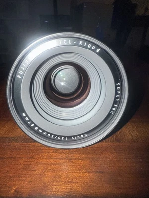 Lente de conversión tele Fujifilm X100 Series TCL-X100 II negra Foto 1 de 3