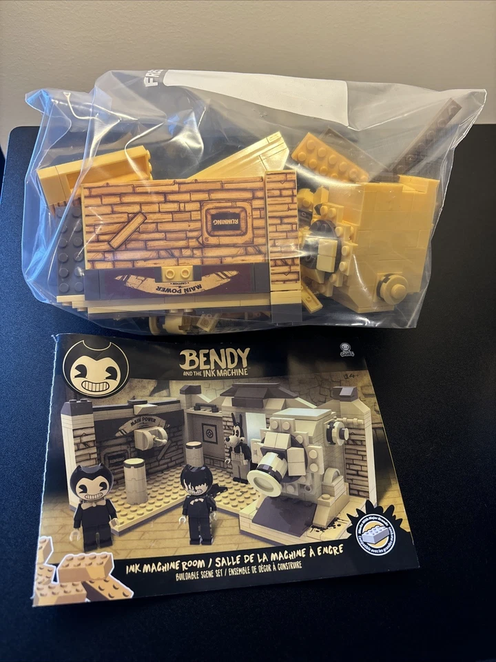 Juego de bloques de construcción para sala de máquinas de tinta Bendy and the Ink Machine Foto 1 de 1