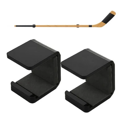 Space Saving Acrylic Wall Mount Rack for Hockey Wands with Protective Padding - Image 1 of 4