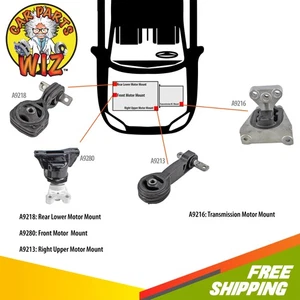 NUEVO kit de montaje de motor y transmisión para Honda Civic 06-11 1,8 L SOHC R18A1 R18A4 - Imagen 1 de 5