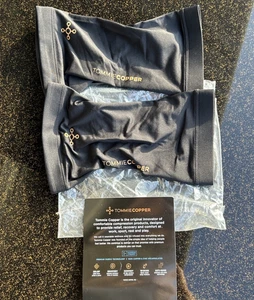 Coppia Ginocchiere Tommy Copper a Compressione Infrarossi, Nero, Taglia Media, Nuove con Scatola - Foto 1 di 4