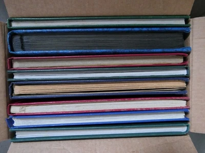 (LOT-LOSE 274) 8 A4 Alben ohne Marken gebraucht sehr guter Zustand (Foto im Text) - Bild 1 von 4