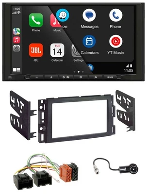 JBL USB 2DIN MP3 Bluetooth AUX Autoradio für Chevrolet Equinox Impala Monte Carl - Bild 1 von 4