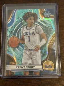 2025 Bowman Best U Basketball Teal Trent Perry #'d /199 - Bild 1 von 6