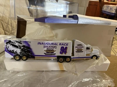 Brickyard 400 Inaugural Race Tractor Trailer Die Cast 1994, NEW - Image 1 of 4