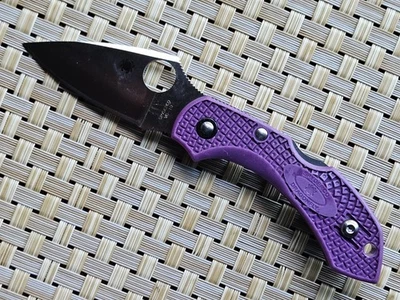 Spyderco C28PPR2 Dragonfly 2 / Hoja VG-10 / Manijas FRN púrpura 2015 ¡Sprint Run! Foto 1 de 4