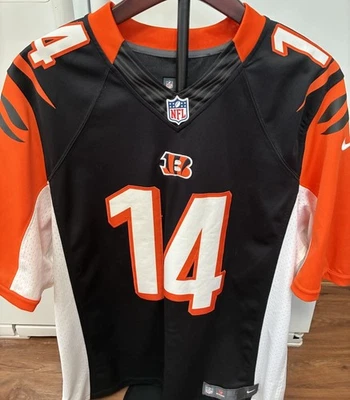 Bengals Jersey Andy Daulton Sz Lg Nike On Field Black  - Изображение 1 из 4