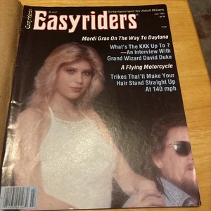 1980 July Easy riders Magazine David Mann bikers motorcycle David Duke Interview - Picture 1 of 21