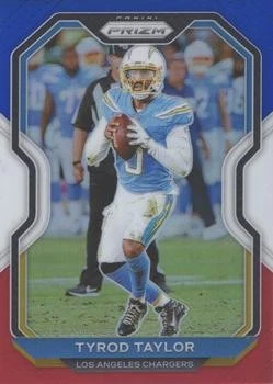 2020 Panini Prizm #145 Tyrod Taylor Prizm Red White and Blue - Image 1 of 2