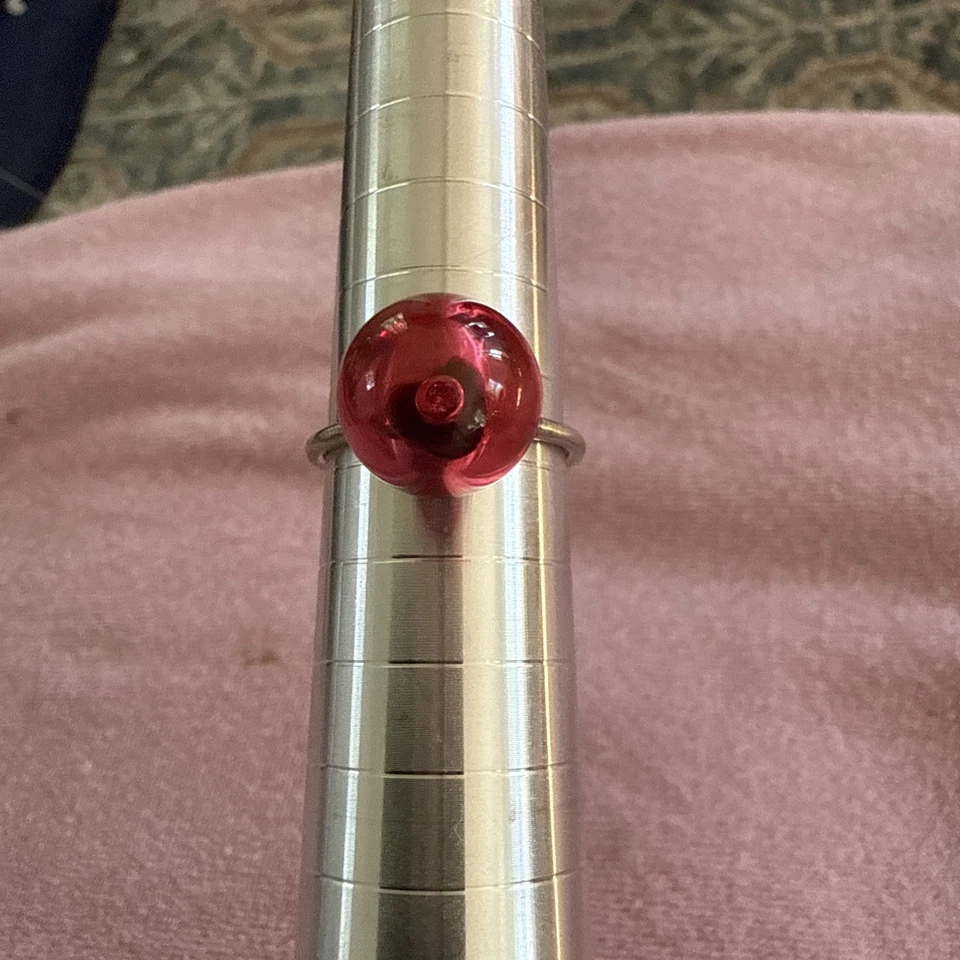 Anillo burbuja rubor TROLLBEADS tamaño 6,75 Foto 1 de 4