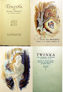 DUHAMEL/TWINKA/ED J.CRES/1945/EO/NUMEROTE/AQUARELLES DE F.QUELVEE/NABIS - Picture 1 of 1