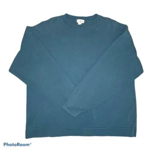 J Crew Pullover Pulli Blau Rundhals L Ärmel Klassisch Freizeit Strick L XL Unisex - Bild 1 von 7