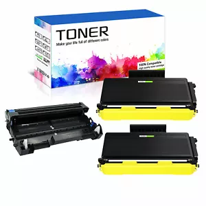TN580 Toner & DR520 Drum Unit For Brother HL-5250 HL-5250DN MFC-8660DN MFC-8860N - Picture 1 of 38