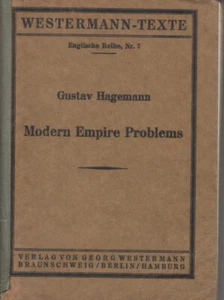 Gustav Hagemann – Modern Empire Problems – Westermann Texte Englische Nr. 7 - Bild 1 von 6