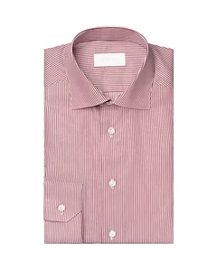 ETON Slim Button Down Dress Shirt Spread Collar Striped 17 43 - Picture 1 of 7