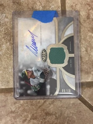 2020 TOPPS TIER ONE RAMON LAUREANO  AUTO RELIC /90 ATHLETICS - Image 1 of 2