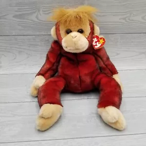 TY Beanie Buddies 1999 Schweetheart the Monkey orangutan ape Plush Has Swing Tag - Picture 1 of 8