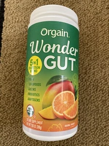 ORGAIN Wonder Gut 5-in-1 Digestion Blend ORGANIC Dietary Supplements Free Ship - Picture 1 of 5