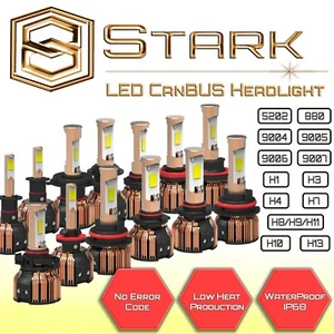 5/10/25 Lot * LED CanBus Headlight/High Beam/Low Beam/FogLight Kit from $17.19 - Picture 1 of 7