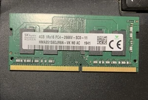 SK HYNIX 4GB 1RX16 2666V SC0-11 HMA851S6DJR6N-VK N0 AC - Foto 1 di 1