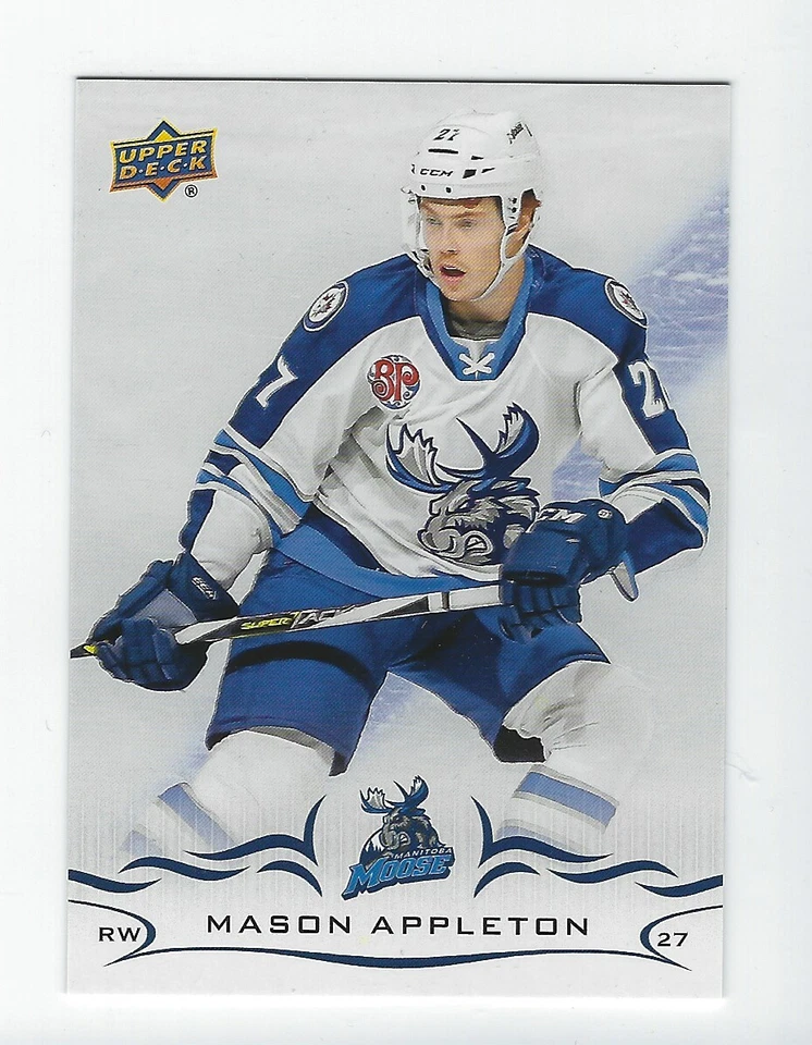 2018-19 Manitoba Moose (AHL) Mason Appleton - Image 1 of 1
