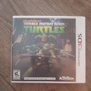 Teenage Mutant Ninja Turtles (Nintendo 3DS) game with case pre-owned ships $0 - Picture 1 of 3