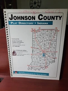 Johnson County, Indiana 1999 PLAT BOOK - Picture 1 of 1