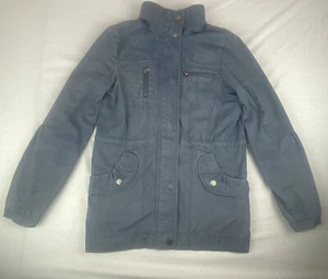 Mantaray Women's Grey Jacket Size Uk 8 Fill Zip - Picture 1 of 5