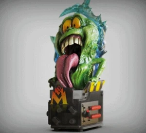 Slimer Ghost Ghost Ghostbusters Figur hochwertig 12K Resin 3D gedruckt Figurine - Bild 1 von 5
