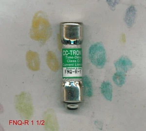 BUSS TRON FNQ-R 1 1/2 FUSIBILE FNQ-R 1 1/2 600 VOLT 1 1/2 AMP FNQR - Foto 1 di 2