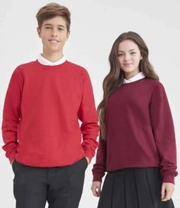 AWDis Academy Senior Raglan Sweatshirt School Uniform Casual - Picture 1 of 13