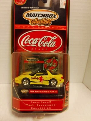 1996 PONTIAC FIREBIRD RAM AIR    2000 MATCHBOX COLLECTIBLES  COCA-COLA     1:64 - Image 1 of 4