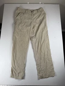 Exofficio Womens Pants Size 10 Beige Outdoor Hiking EUC - Picture 1 of 6
