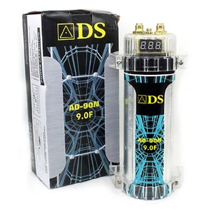 9.0 Digital Farad Capacitor Auto Car Audio Subwoofer Voltage Power DIY., - Picture 1 of 14