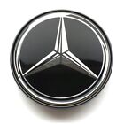 4 sztuki 68mm / 64mm Mercedes Benz Osłona piasty Osłona obręczy Kołpaki piasty Kołpaki na koła